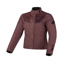 Geacă de damă textil impermeabilă Macna Dromica bordo