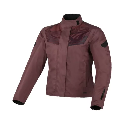 Geacă de damă textil impermeabilă Macna Dromica bordo