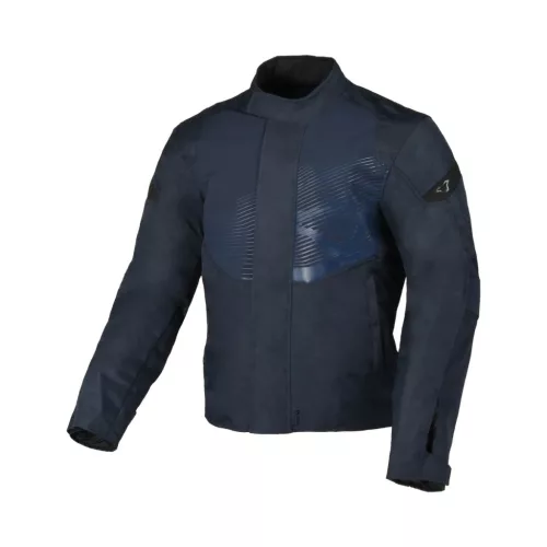 Geacă textil impermeabilă Macna Dromico albastru închis