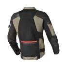 Geacă textil de vară Macna Raddic negru/maro