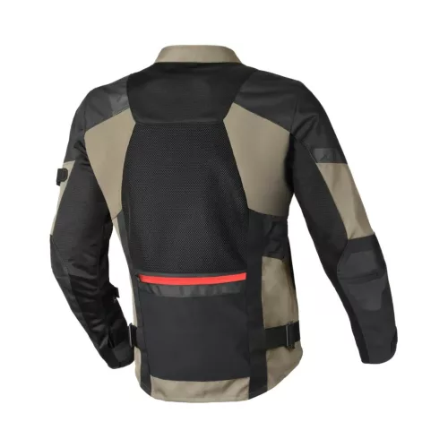Geacă textil de vară Macna Raddic negru/maro