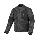 Geacă textil impermeabilă Macna Higera negru/gri camo