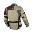 Geacă textil impermeabilă Macna Higera maro/negru
