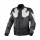Geacă textil impermeabilă touring/adventure Macna Touros negru/gri