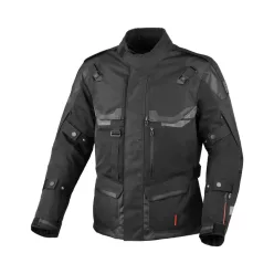   Geacă textil impermeabilă touring/adventure Macna Touros negru