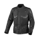 Geacă textil impermeabilă touring/adventure Macna Touros negru