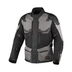   Geacă textil impermeabilă touring/adventure Macna Touros maro/negru