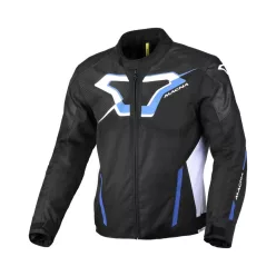 Geacă textil impermeabilă Macna Tazar 2.0 negru/albastru