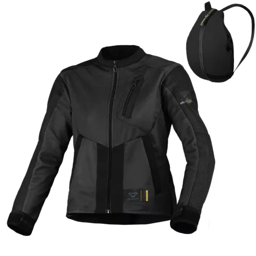 Geacă textil de vară damă Macna Torida negru