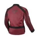 Geacă textil de vară damă Macna Torida bordo/negru