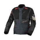 Geacă textil impermeabilă touring/adventure Macna Flexodus albastru/negru