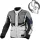 Geacă textil impermeabilă touring/adventure Macna Flexodus gri/negru