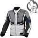 Geacă textil impermeabilă touring/adventure Macna Flexodus gri/negru