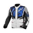 Geacă textil impermeabilă touring/adventure Macna Flexodus gri/negru