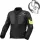 Geacă textil impermeabilă touring/adventure Macna Flexodus Night Eye™ negru night eye/galben fluo