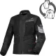 Geacă damă textil impermeabilă touring/adventure Macna Flexodus negru