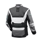 Geacă damă textil impermeabilă touring/adventure Macna Flexodus gri/negru/verde