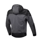 Geacă de vară textil damă Macna Distec gri închis/negru