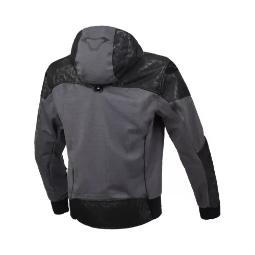 Geacă de vară textil damă Macna Distec gri închis/negru