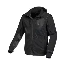 Hanorac de vară cu protectii Macna Breeze negru