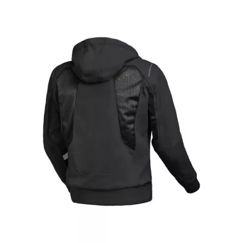 Hanorac de vară cu protectii Macna Breeze negru