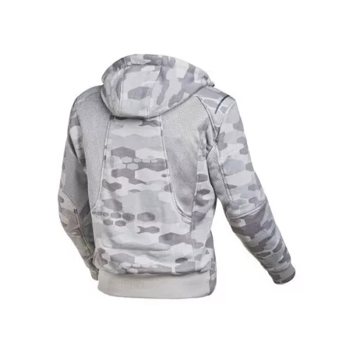 Hanorac de vară cu protectii Macna Breeze gri deschis