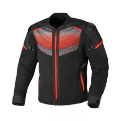 Geacă textil de vară Macna Orcano 2.0 negru/roșu