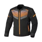 Geacă textil de vară Macna Orcano 2.0 negru/portocaliu