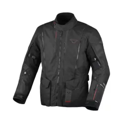   Geacă textil impermeabilă touring/adventure Macna Air Hybrid 2.0 negru