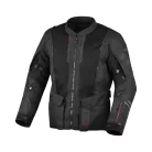 Geacă textil impermeabilă touring/adventure Macna Air Hybrid 2.0 negru