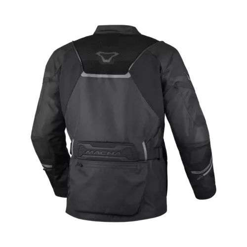 Geacă textil impermeabilă touring/adventure Macna Air Hybrid 2.0 negru