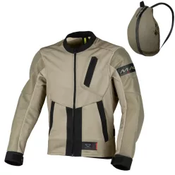 Geacă textil de vară Macna Torido taupe/negru
