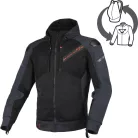Geacă textil de vară Macna Brero albastru/negru