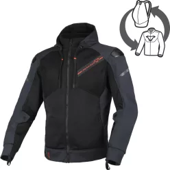 Geacă textil de vară Macna Brero albastru/negru