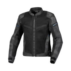 Geacă textil de vară Macna Velotura negru/gri camo