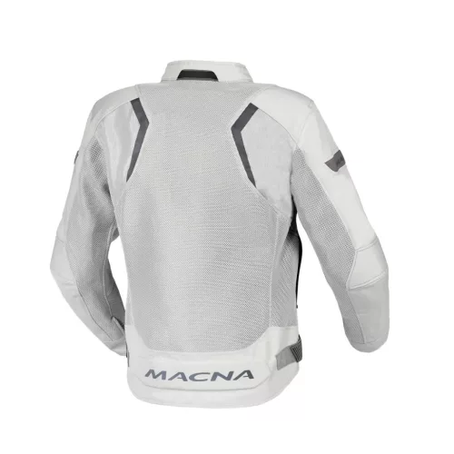 Geacă textil de vară Macna Velotura gri deschis