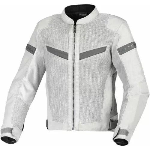 Geacă textil de vară Macna Velotura gri deschis