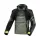 Geacă textil sport/touring impermeabilă Macna Bradical verde/galben fluo
