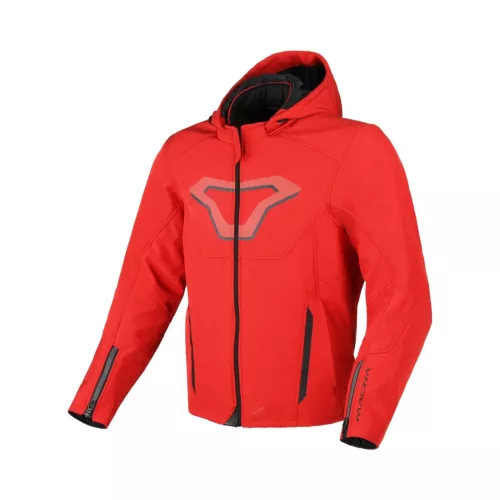 Geacă softshell de vară Macna Atracor roșu