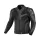 Geacă de vară piele/textil Macna Galvic negru