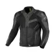 Geacă de vară piele/textil Macna Galvic negru