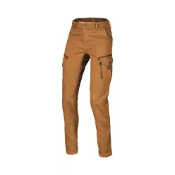 Pantaloni moto damă tip casual Macna Takar maro