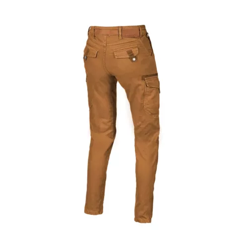 Pantaloni moto damă tip casual Macna Takar maro