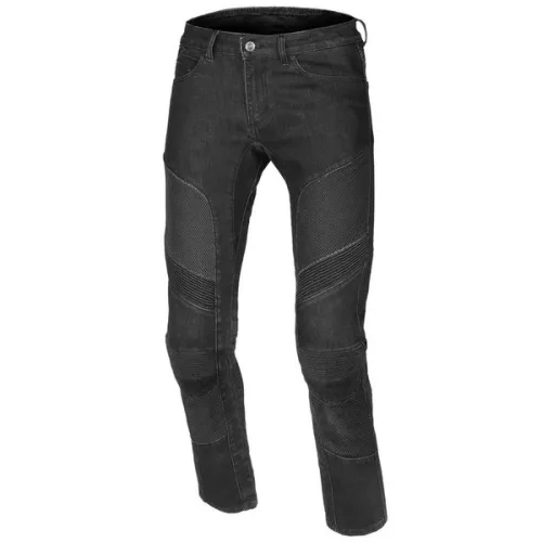 Blugi moto de vară Macna Livity negru