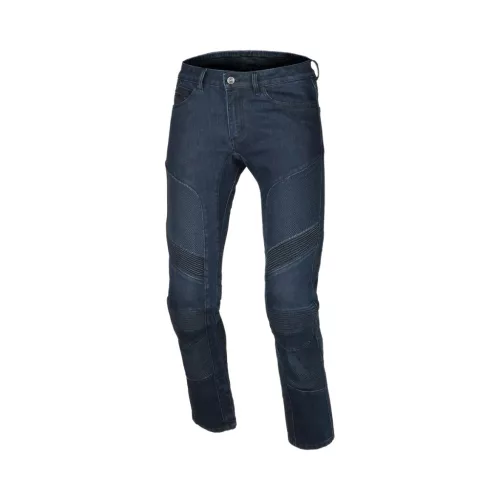 Blugi moto de vară Macna Livity albastru închis