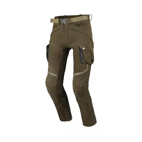 Pantaloni textil cargo Macna Nembar verde