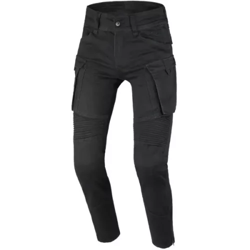 Blugi moto cargo Macna Durham negru