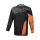 Tricou cross-enduro Macna BACKYARD-1 negru/gri/portocaliu
