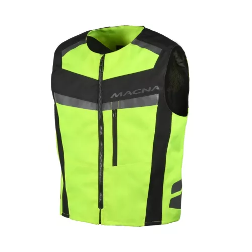 Vestă reflectorizantă Macna VISION4ALL-PLUS 2.0 galben fluo