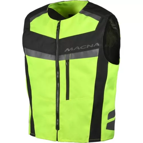 Vestă reflectorizantă Macna VISION4ALL-PLUS 2.0 galben fluo